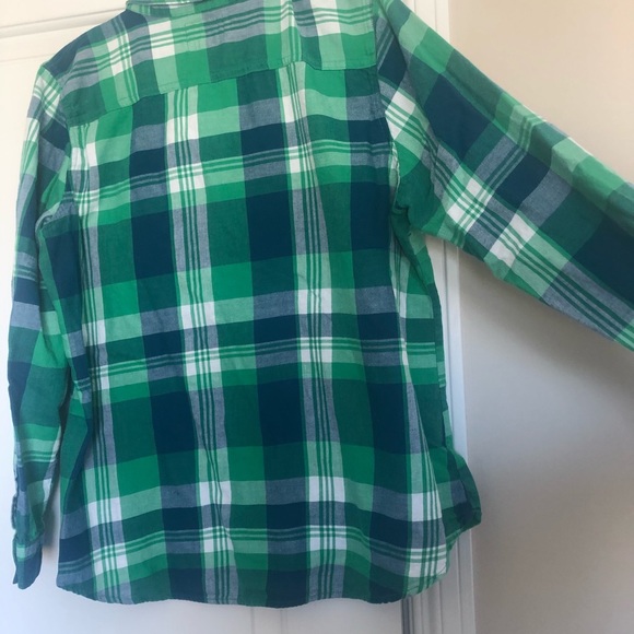 Old Navy Button Down Plaid Shirt - Picture 8 of 9